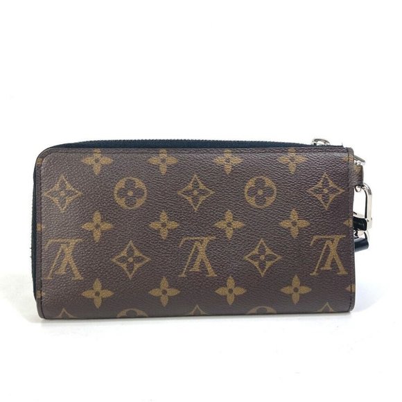 LOUIS VUITTON MonogramMacassar Zippy Dragonnes With strap Long Wallet - Picture 3 of 16